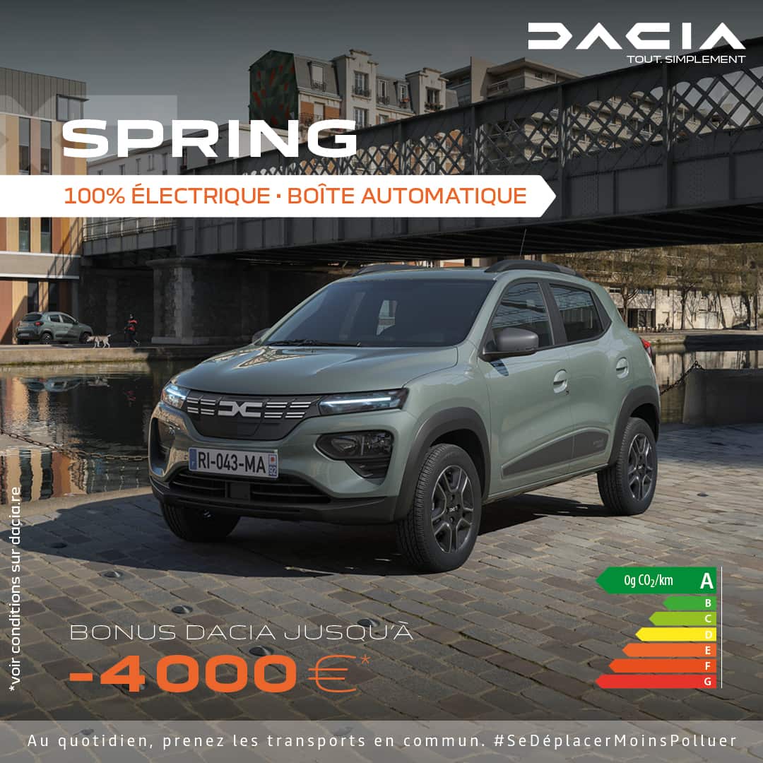 Dacia Spring offre de mars