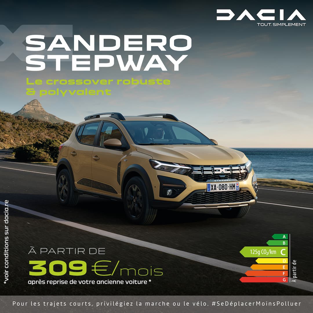 Dacia Sandero Stepway -offre avril
