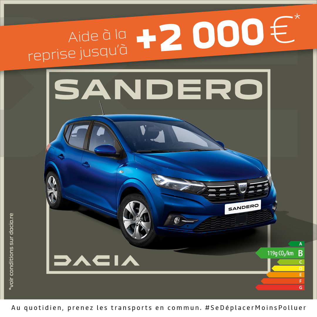 Dacia Sandero - Offres Fevrier