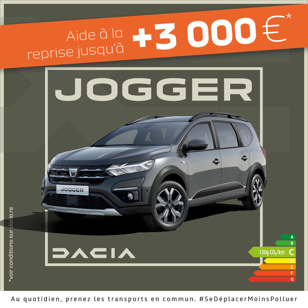 Dacia Jogger - Offres Fevrier