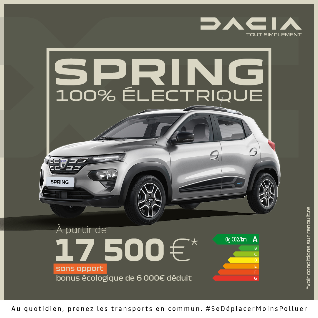 Dacia Spring - Offres Fevrier