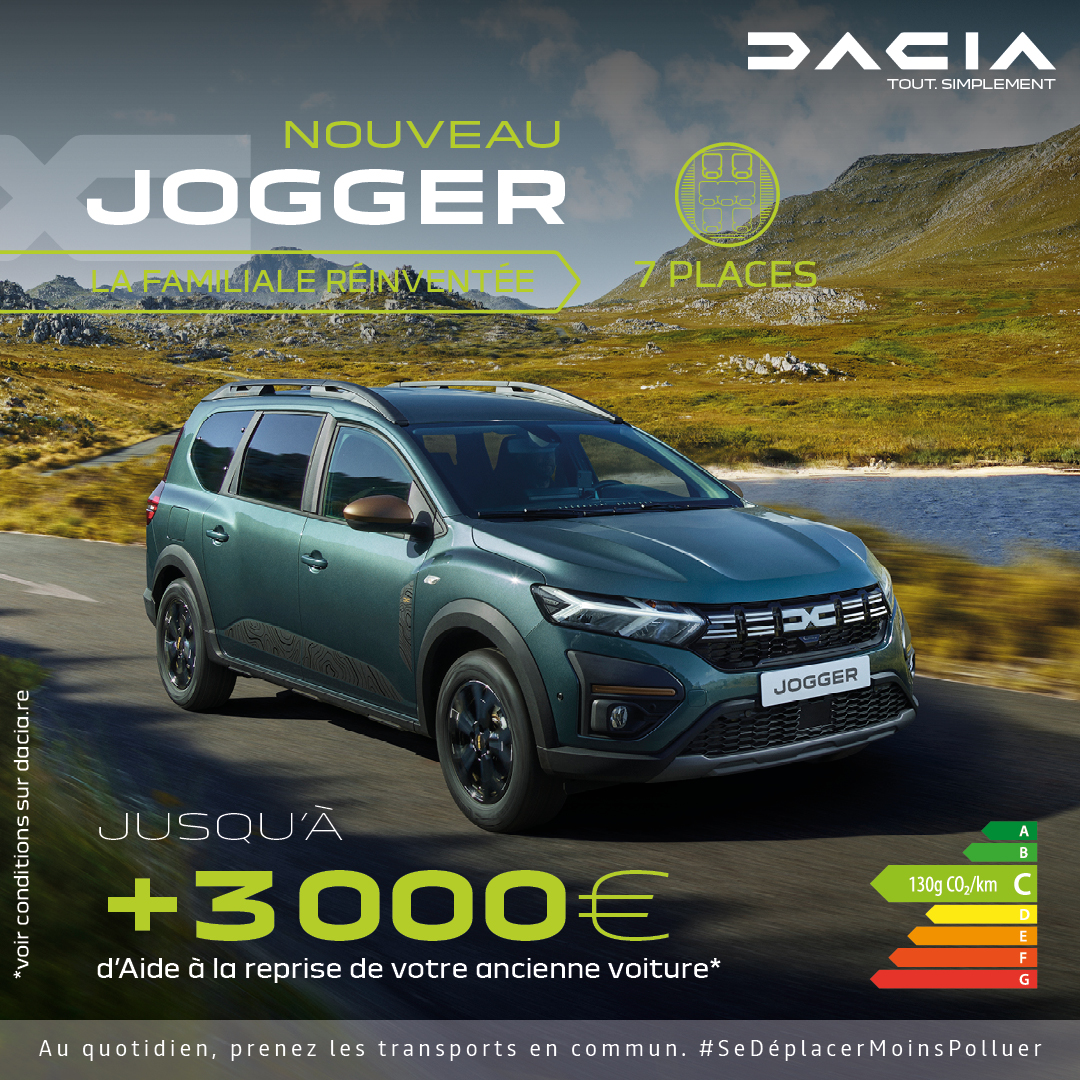 Dacia Jogger -Octobre