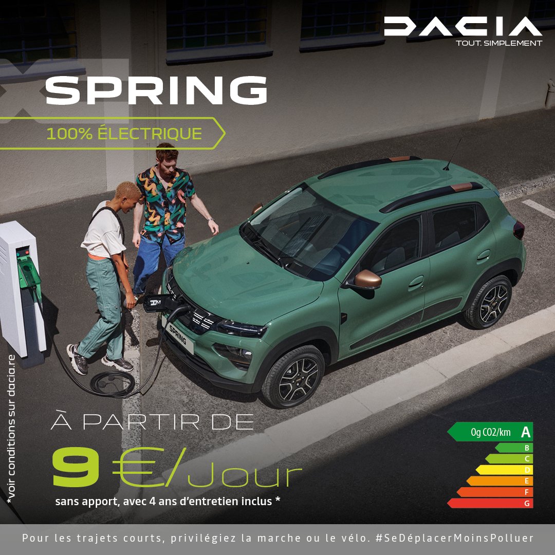 Dacia Spring -Octobre